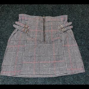 Pink and grey mix skirt. Size 4
